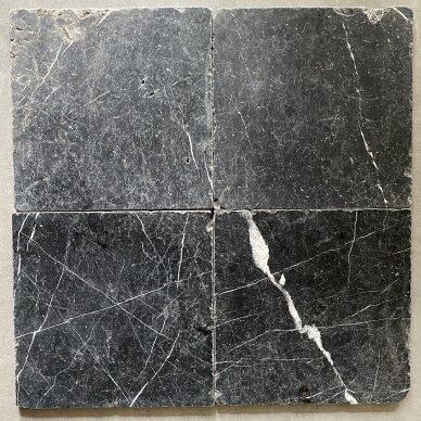 13 m2 - Natūralus akmuo Taurus Black Marble 30,5x30,5 2