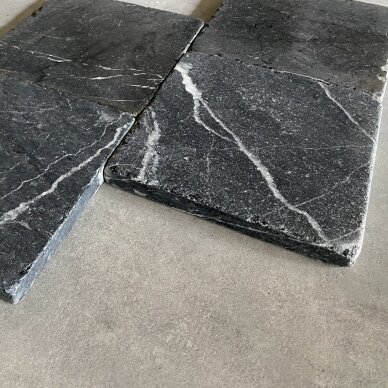 4 m2 - Natūralus akmuo Grey Marble 20x20 1