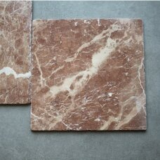 6,48 m2 - Natūralus akmuo Brown marble 30x30