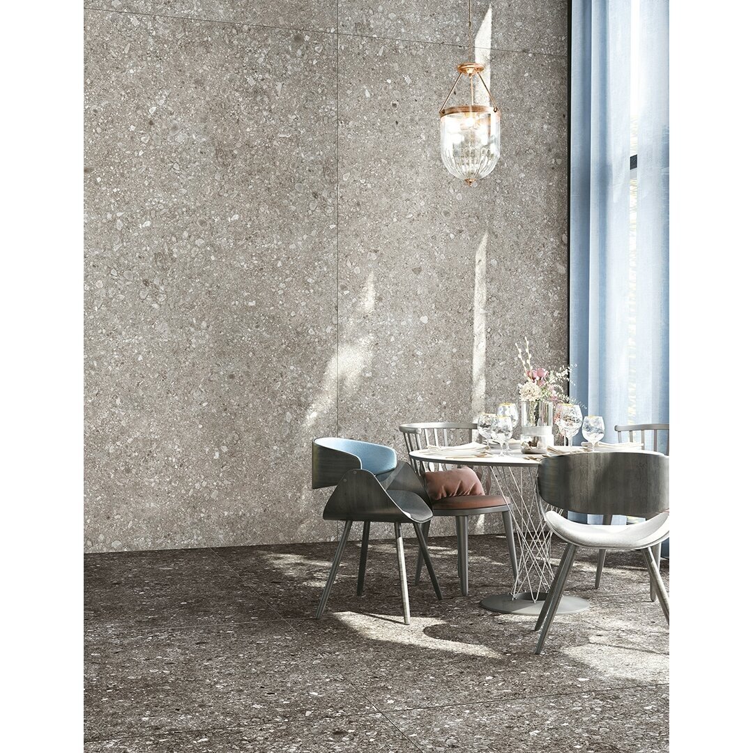 Didelių matmenų 6mm storio plytelė Norr Gra 120x278 2 Didelių matmenų 6mm storio plytelė Norr Gra 120x278 2