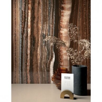 Didelių matmenų plytelė Mirage Onice Brown 120x278 1 Didelių matmenų plytelė Mirage Onice Brown 120x278 1