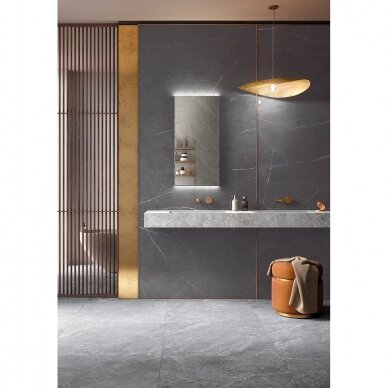 13,34 m2 - Didelių matmenų plytelė Jolie Pietra Grey 120x278 1 13,34 m2 - Didelių matmenų plytelė Jolie Pietra Grey 120x278 1