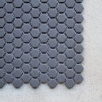 Mozaika Hexagon Enamel Black