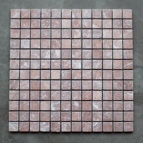 Mozaika Mosa Travertin Brown Marble 23x23