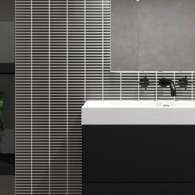 04,52 m2 - Mozaika Kit Kat Mini Black Matt 12x92 4 04,52 m2 - Mozaika Kit Kat Mini Black Matt 12x92 4