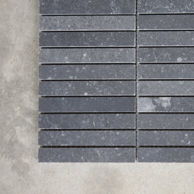 Natūralaus akmens Mozaika Stone Stick Grey 15x100