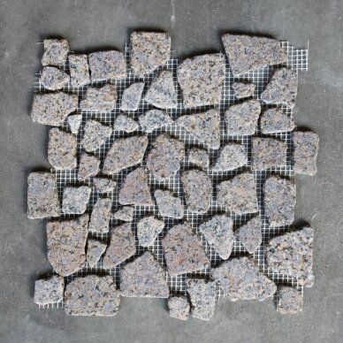 4.5 m2 - Natūralaus akmens mozaika Genuanceerd 30x30 1
