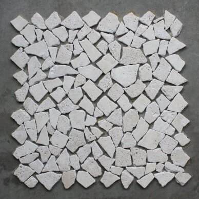 Mozaika Travertino White 1