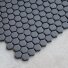 Mozaika Hexagon Enamel Black 29x29.5