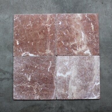 6,48 m2 - Natūralus akmuo Brown marble 30x30 1