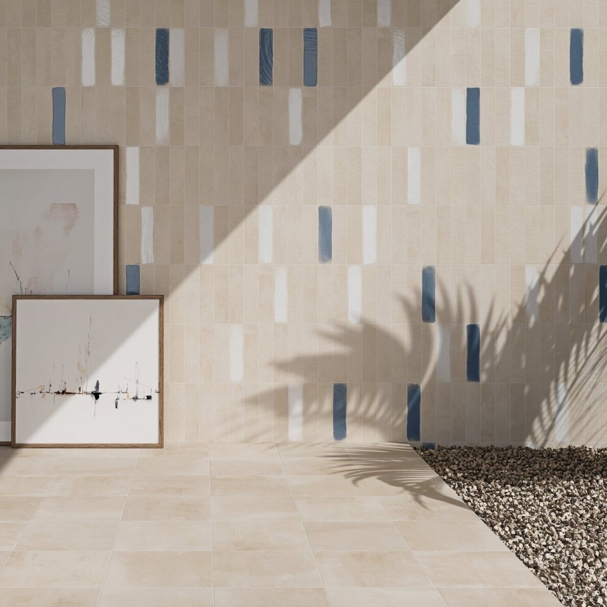 15,36 m2 - Plytelės Nok Brick Decor 20x40