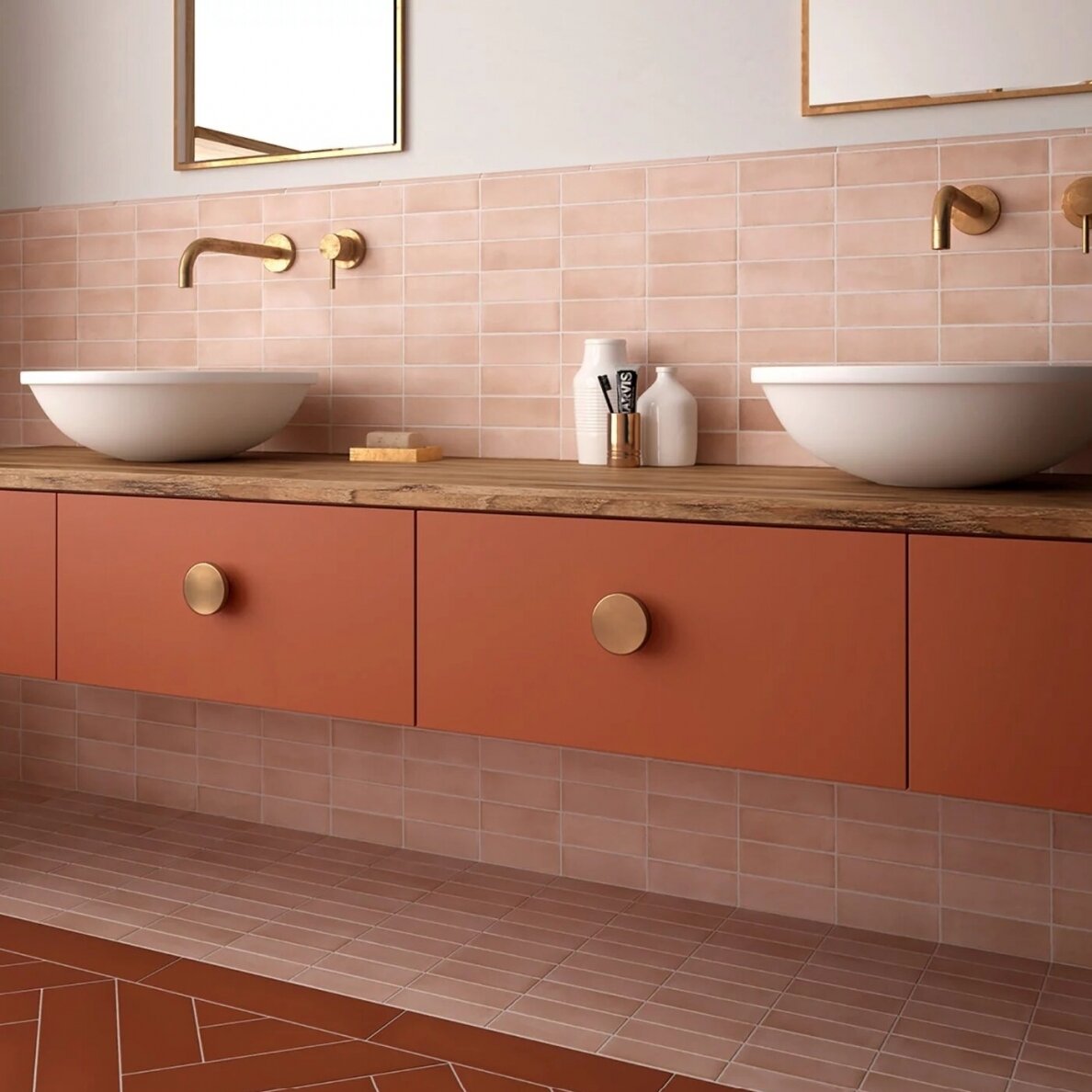 Plytelės Equipe Coco Orchard Pink Matt 5x15 2 Plytelės Equipe Coco Orchard Pink Matt 5x15 2