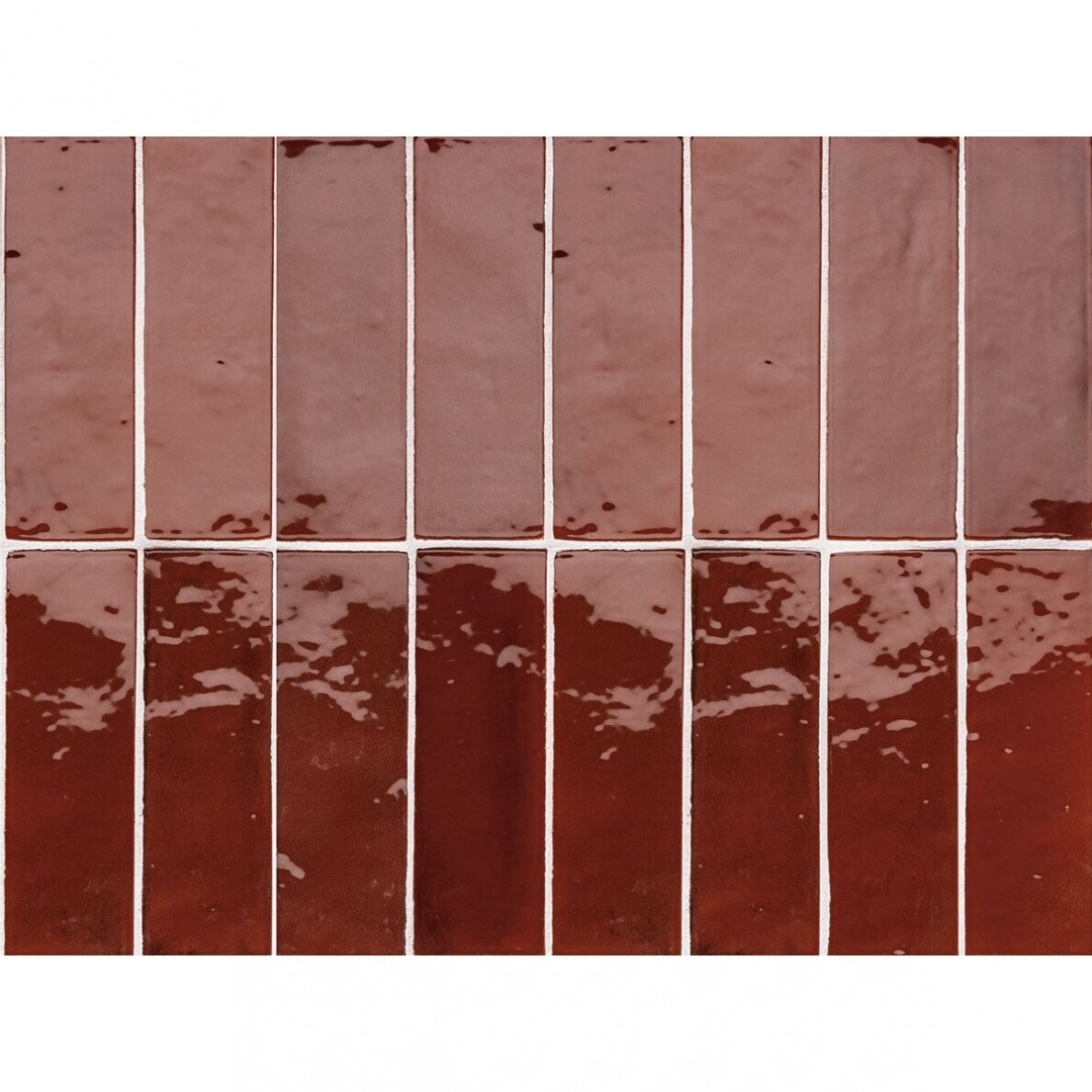 Plytelės Terratinta Sartoria Tbrick Vivid Ruby Glossy 5,2x16 1 Plytelės Terratinta Sartoria Tbrick Vivid Ruby Glossy 5,2x16 1