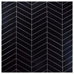 05,00 m2 - Plytelės Chevron Wall Black Matt 18,6x5,2