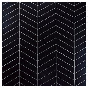 5,0m2 - Plytelės Chevron Wall Black Matt 18,6x5,2