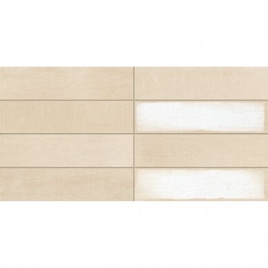 15,36 m2 - Plytelės Nok Brick Decor 20x40 1
