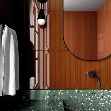Plytelės Equipe Vitral Caramel Reactive 5x40 1 Plytelės Equipe Vitral Caramel Reactive 5x40 1