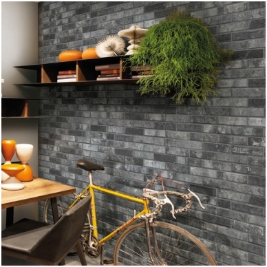 04,64 m2 - Plytelės London Charcoal Brick 6x25 1 04,64 m2 - Plytelės London Charcoal Brick 6x25 1