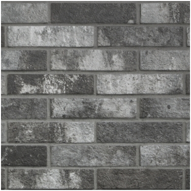 04,64 m2 - Plytelės London Charcoal Brick 6x25 04,64 m2 - Plytelės London Charcoal Brick 6x25