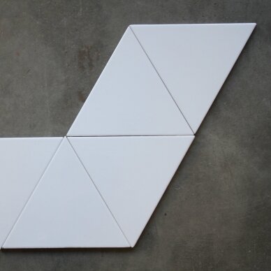 34,44m2 - Plytelės Petracer's Triangolo Bianco 17x17 1 34,44m2 - Plytelės Petracer's Triangolo Bianco 17x17 1