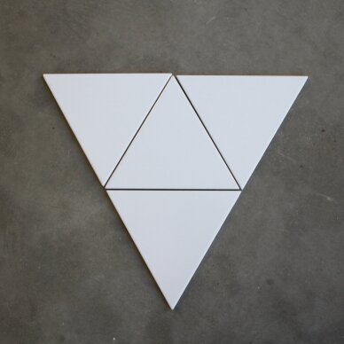Plytelės Petracer's Triangolo Bianco 17 x 17 3