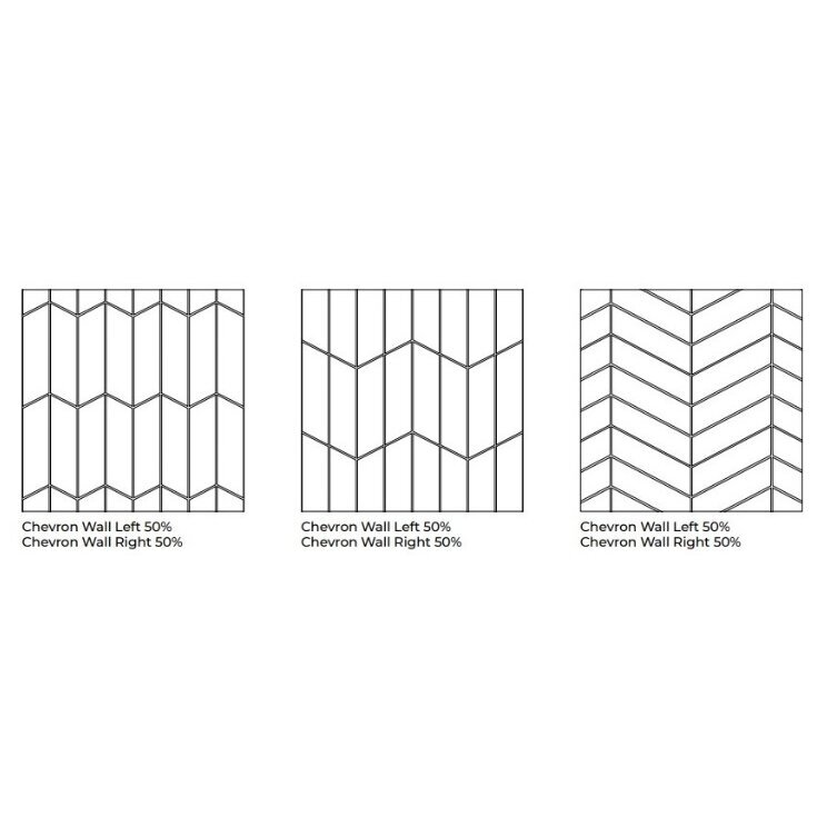 03,80 m2 - Plytelės Chevron Wall Black 18,6x5,2 2 03,80 m2 - Plytelės Chevron Wall Black 18,6x5,2 2